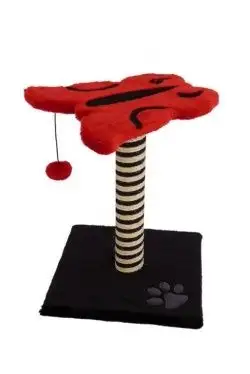 Papillon когтеточка для кошек "Бабочка" черно-красная
