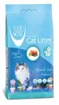Van Cat комкующийся наполнитель для кошек без пыли с ароматом марсельского мыла, пакет  (marsilla soap)