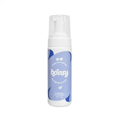 Bonsy пенка для лап кошек и собак: очищение и смягчение с ароматом "Бамбуковый крем"