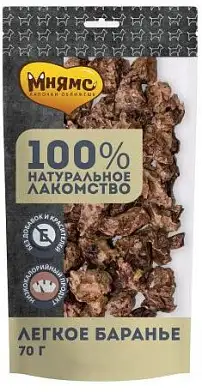 Мнямс лакомство для собак Легкое баранье