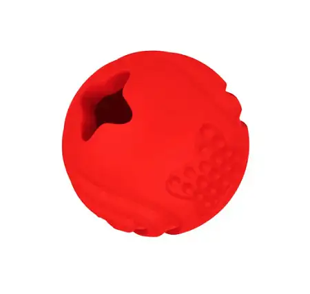 Купить mr.kranch игрушка для собак Мяч с ароматом бекона, красный